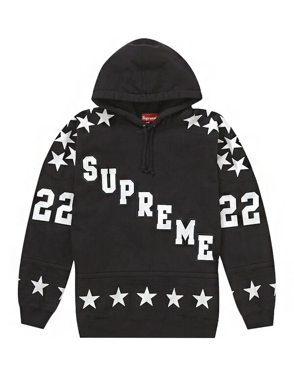 Supreme Hockey Hooded Sweatshirt Black