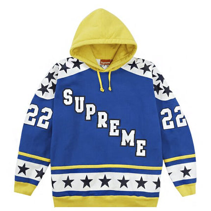 Supreme Hockey Hooded Sweatshirt Royal