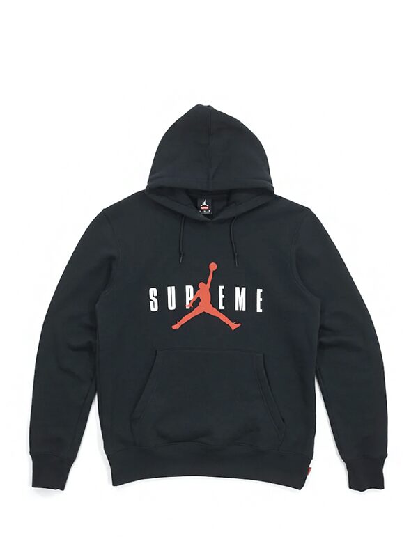 Supreme Jordan Hooded Pullover Black