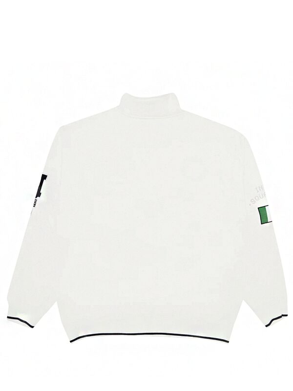 Supreme Milano Half Zip Pullover White