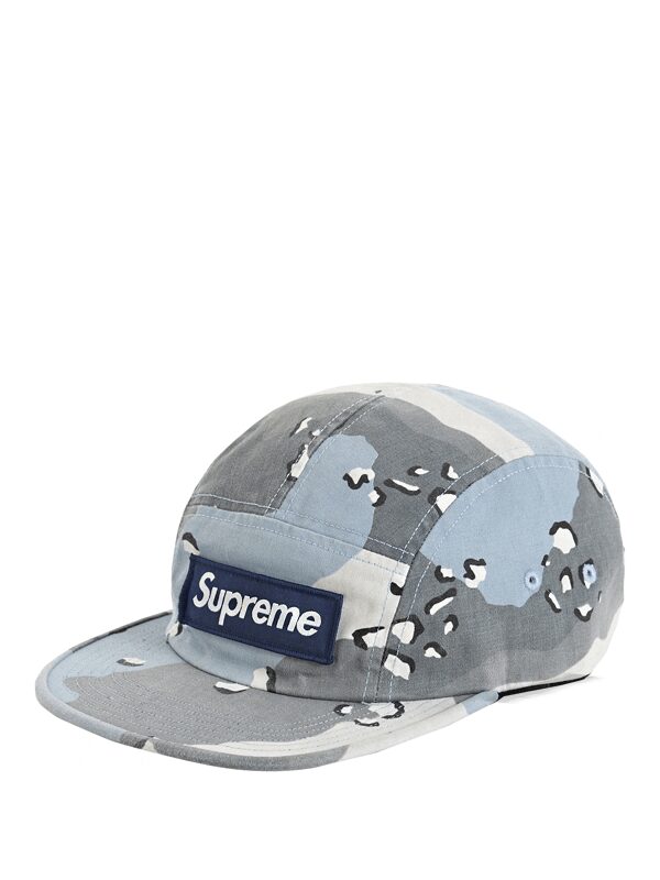 Supreme Military Camp Cap (SS20) Blue Chocolate Chip Camo