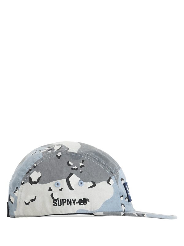 Supreme Military Camp Cap (SS20) Blue Chocolate Chip Camo