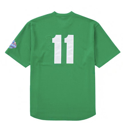 Supreme S Logo Baseball Henley (SS25) Green