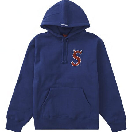 Supreme S Logo Hooded Sweatshirt Royal