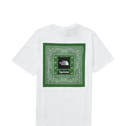 Supreme The North Face Bandana Tee White