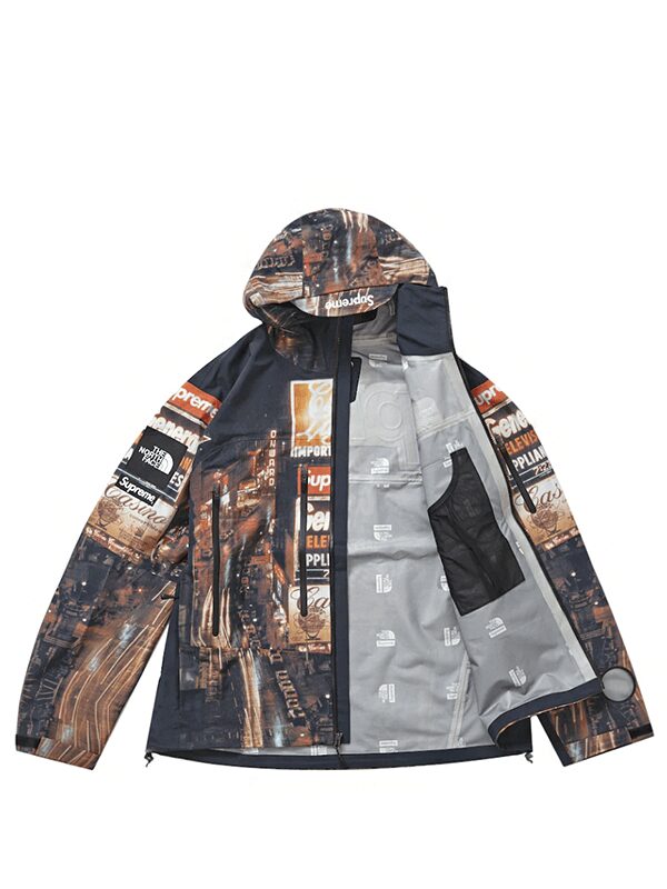 Supreme The North Face Taped Seam Shell Jacket Times Square