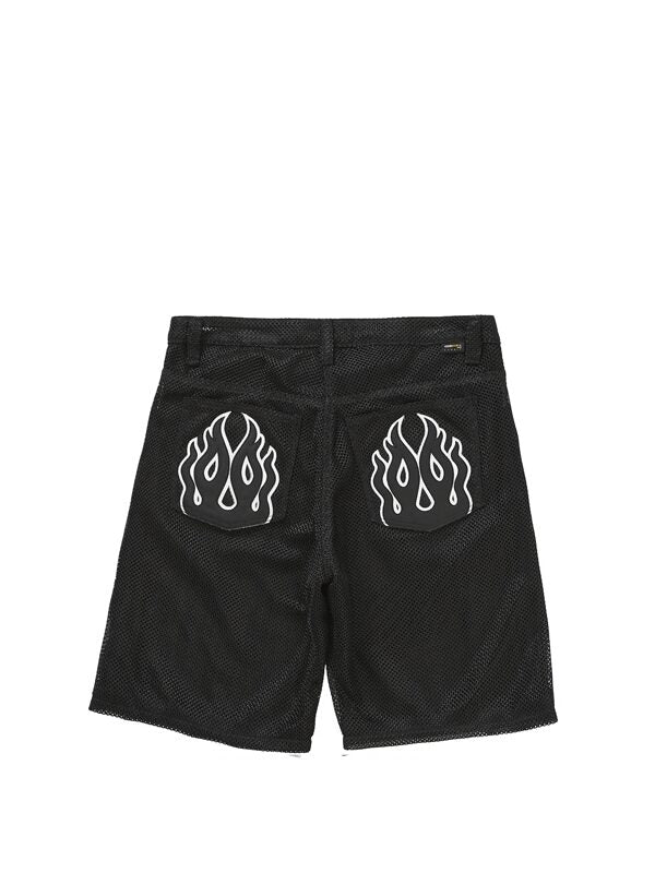 Supreme Vanson Leathers Cordura Mesh Short Black