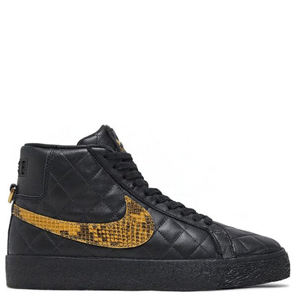 Supreme x Nike Zoom Blazer Mid SB Black Snakeskin