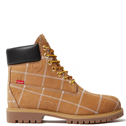 Supreme x Timberland Bota 6 Premium Waterproof Wheat