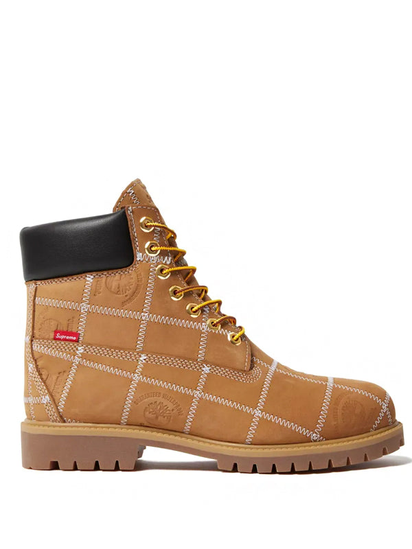 Supreme x Timberland Bota 6 Premium Waterproof Wheat