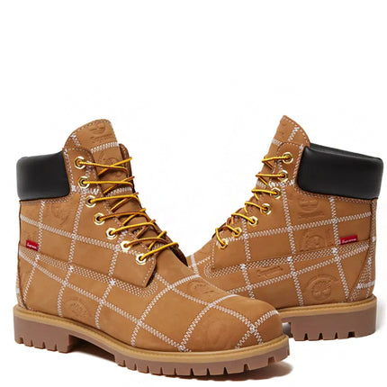 Supreme x Timberland Bota 6 Premium Waterproof Wheat