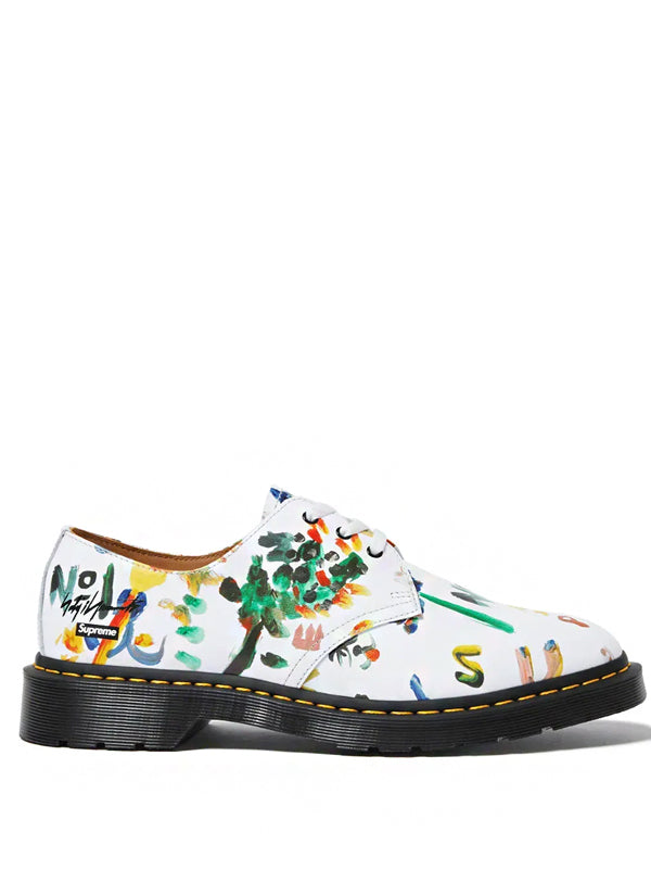 Supreme x Yohji Yamamoto x Dr. Martens 1461 3-Eye White