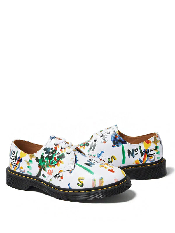 Supreme x Yohji Yamamoto x Dr. Martens 1461 3-Eye White