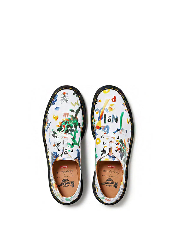 Supreme x Yohji Yamamoto x Dr. Martens 1461 3-Eye White