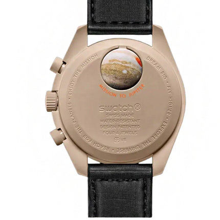 Swatch x Omega Relógio Bioceramic Moonswatch Mission to Jupiter