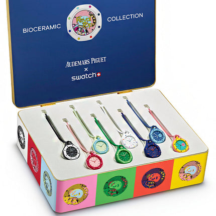 Swatch x Audemars Piguet AP Bioceramic Royal Pop Full Collection Set of 8