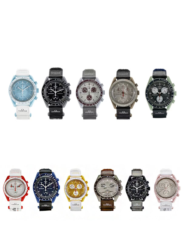 Swatch x Omega Bioceramic MoonSwatch Full Collection - Set of 11