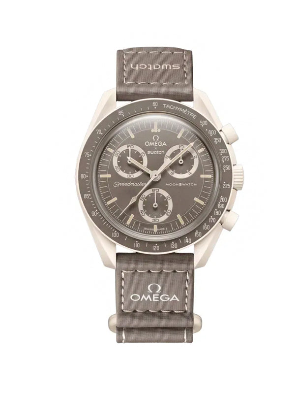 Swatch x Omega Bioceramic Moonswatch Mission On Earth Desert SO33T103