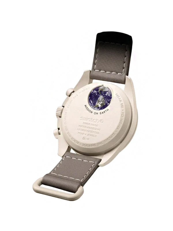 Swatch x Omega Bioceramic Moonswatch Mission On Earth Desert SO33T103