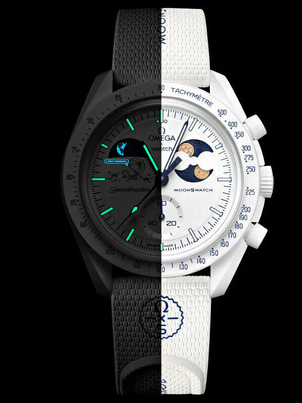 Swatch x Omega Bioceramic Mission To Earthphase Moonshine Gold Cold Moon