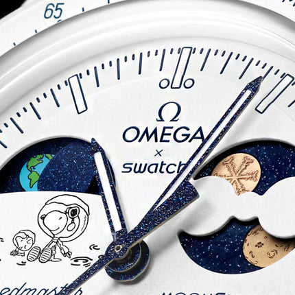 Swatch x Omega Bioceramic Mission To Earthphase Moonshine Gold Cold Moon