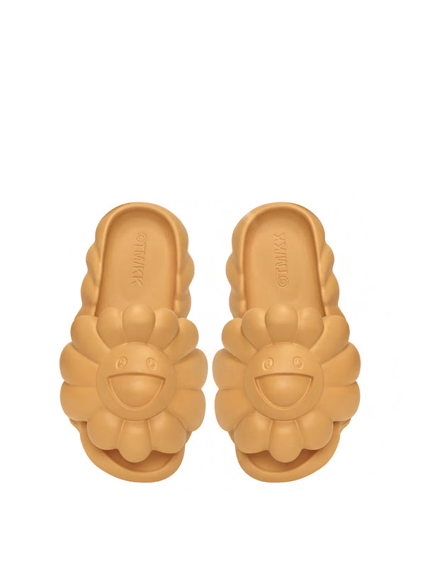 Takashi Murakami Ohana Full-Bloom Slide Apricot