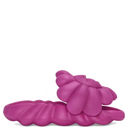 Takashi Murakami Ohana Full-Bloom Slide Raspberry Rose