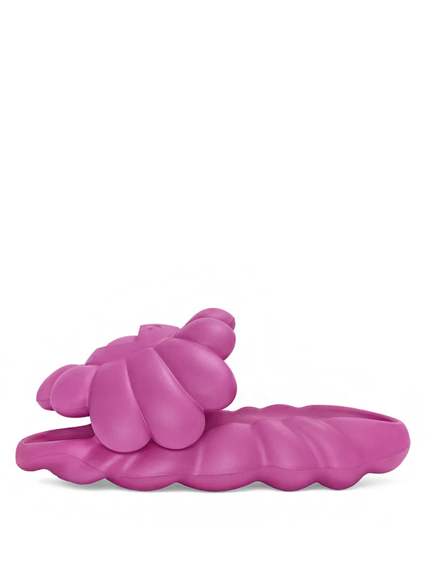 Takashi Murakami Ohana Full-Bloom Slide Raspberry Rose