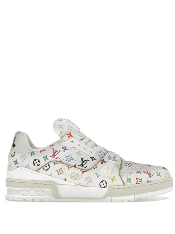 Takashi Murakami x Louis Vuitton LV Trainer White