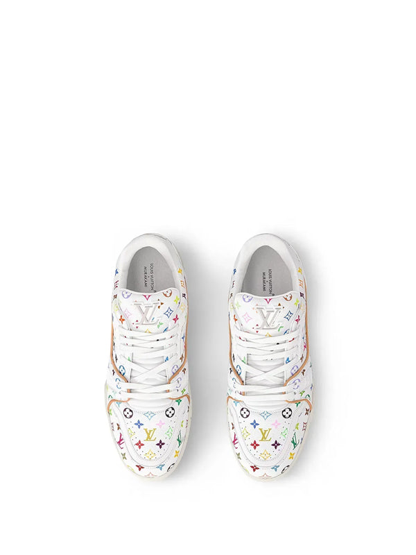 Takashi Murakami x Louis Vuitton LV Trainer White