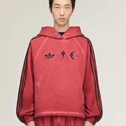 Thug Club x adidas Moletom Power Red