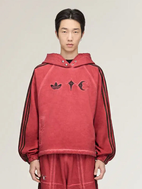 Thug Club x adidas Moletom Power Red