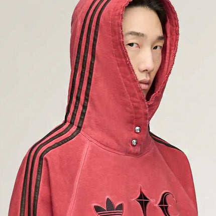 Thug Club x adidas Moletom Power Red