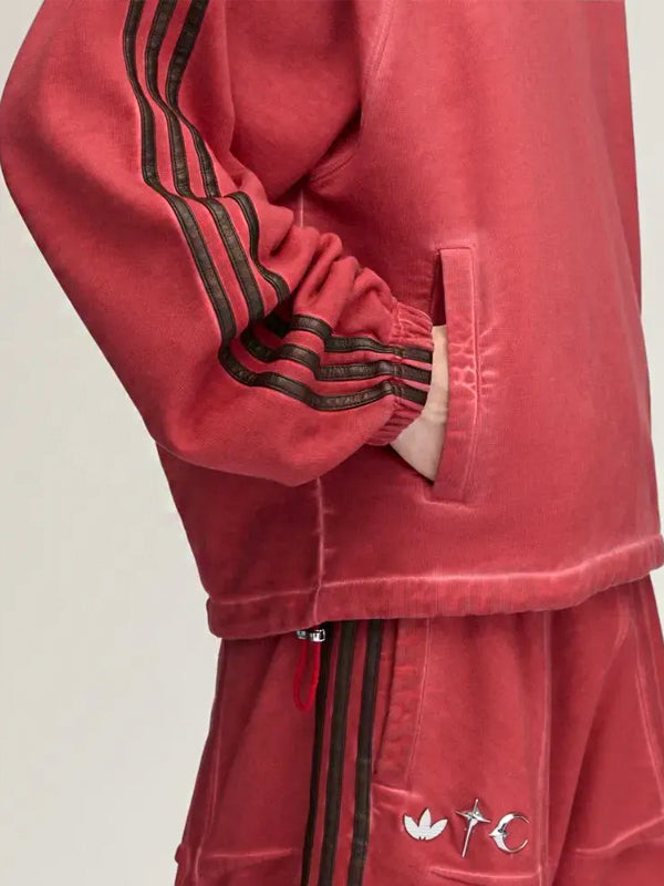 Thug Club x adidas Moletom Power Red