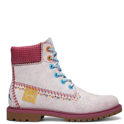Timberland 6 Premium Boot Dia de Muertos White