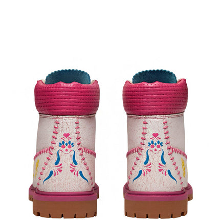 Timberland 6 Premium Boot Dia de Muertos White