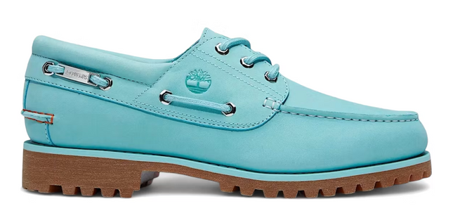 Timberland 3-Eye Classic Lug Boat Shoe Jacquemus Aqua Nubuck