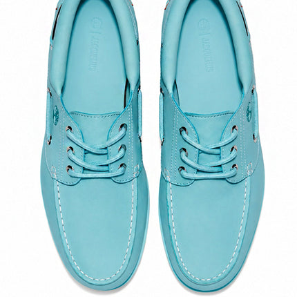 Timberland 3-Eye Classic Lug Boat Shoe Jacquemus Aqua Nubuck