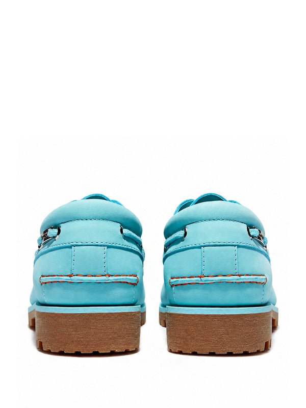 Timberland 3-Eye Classic Lug Boat Shoe Jacquemus Aqua Nubuck