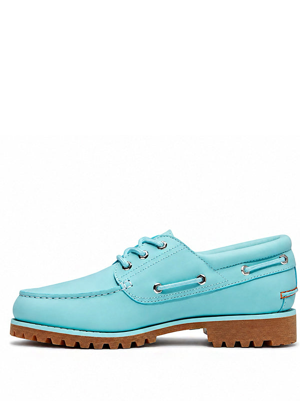 Timberland 3-Eye Classic Lug Boat Shoe Jacquemus Aqua Nubuck