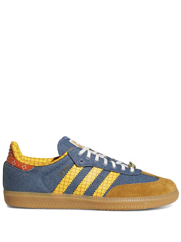 Toy Story x adidas Samba OG Woody Blue Tan Yellow