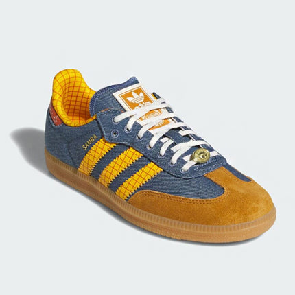 Toy Story x adidas Samba OG Woody Blue Tan Yellow