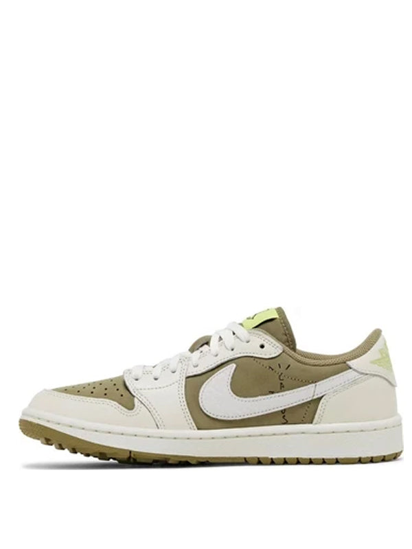 Travis Scott x Air Jordan 1 Low Golf Neutral Olive