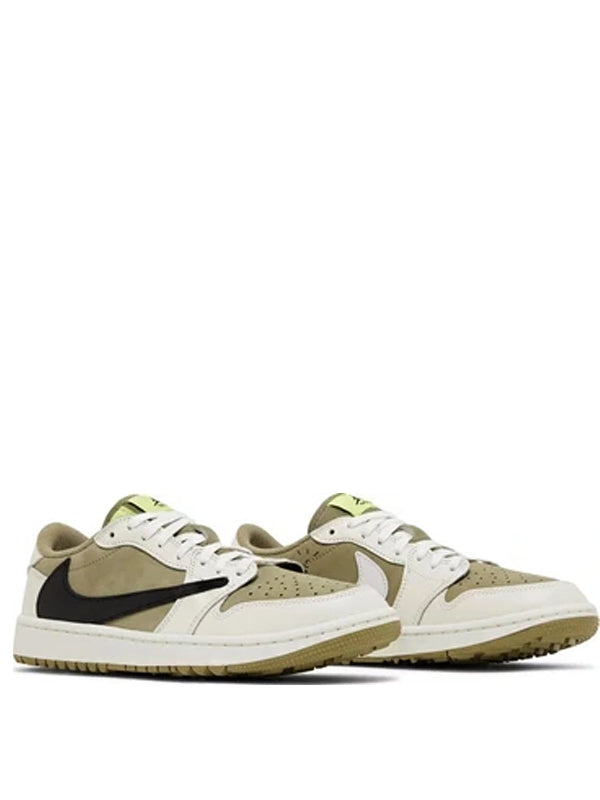 Travis Scott x Air Jordan 1 Low Golf Neutral Olive