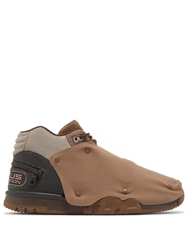 Travis Scott x Nike Air Trainer Archeo Brown and Rusty Pink