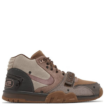 Travis Scott x Nike Air Trainer Archeo Brown and Rusty Pink