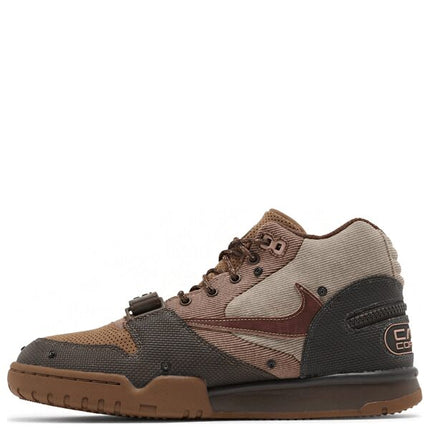 Travis Scott x Nike Air Trainer Archeo Brown and Rusty Pink