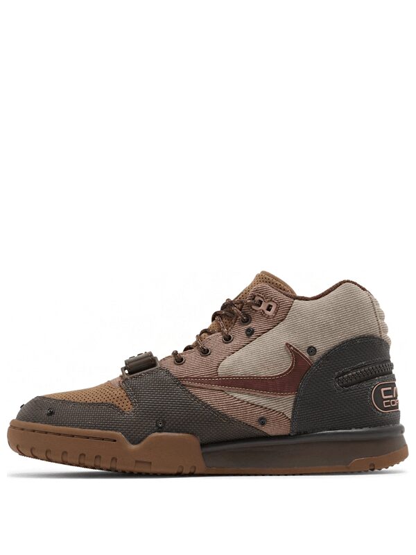 Travis Scott x Nike Air Trainer Archeo Brown and Rusty Pink