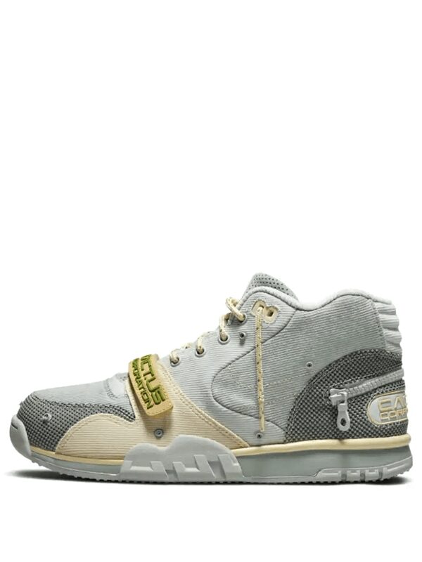 Travis Scott x Nike Air Trainer Grey Haze and Dusty Sage