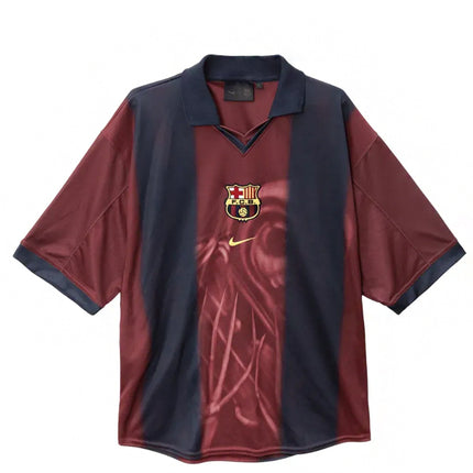 Travis Scott x Nike Camiseta FC Barcelona Retro 2000/01 Home Skeleton
